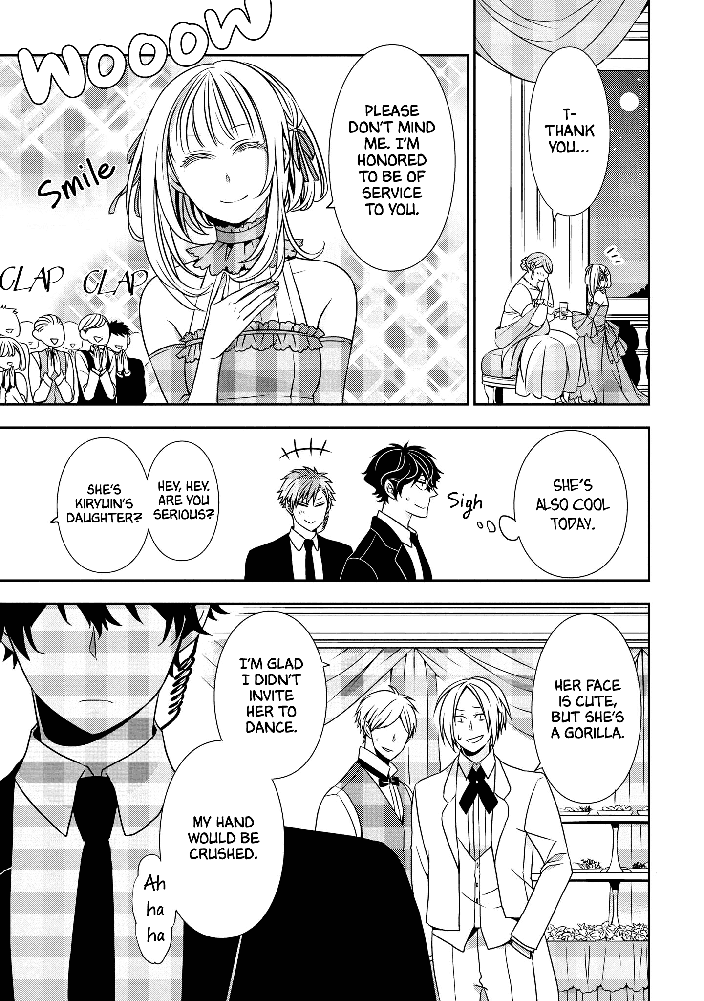 Ojou-sama ga Mamorasete Kurenai Chapter 4 7